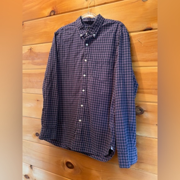 J. Crew Other - J. Crew Classic Button-Down Shirt Men's Large Multi Plaid 100% Cotton.